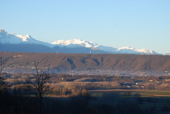 Panorama del Canavese con Serra Morenica