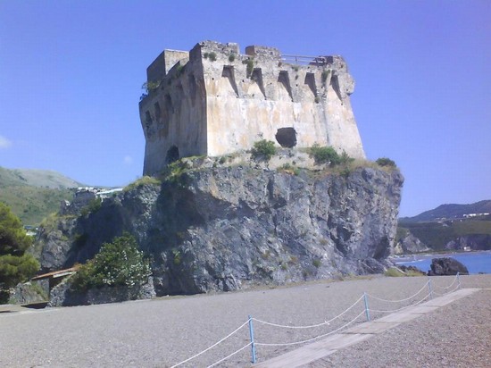 La spiaggia del Villaggio