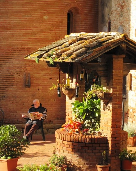 Certaldo Alto (FI) splendido borgo medievale in Toscana