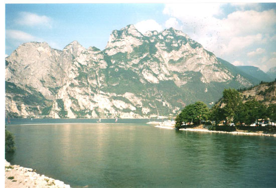 Il Lago di Garda visto da Riva