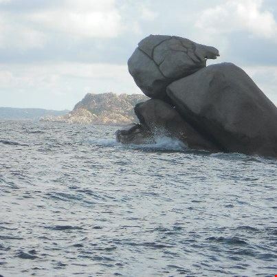  Scoglio che rassomiglia a una Tartaruga che emerge dal fondo marino,nel "Golfo" di Vignola.  