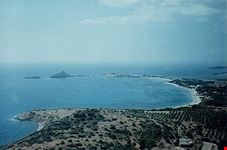 Ripresa aerea della Baia di Nora