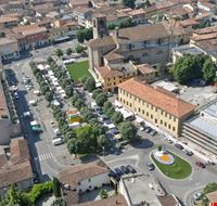 Ghedi (Brescia) dall'alto Ghedi (Brescia) dall'alto