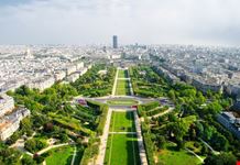 Champ de Mars dalla Torre Eiffel