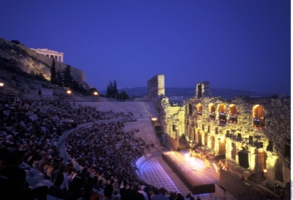 concerto erode attico di notte