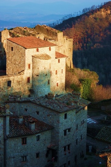 Particolare del borgo medioevale