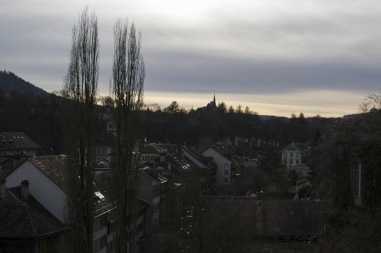 Panorama serale a Berna