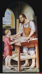 SAN GIUSEPPE LAVORATORE del pittore CESARE GIULIANI .