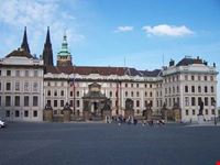prague in front of prague castle