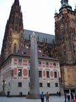 prague obelisk at prague castle