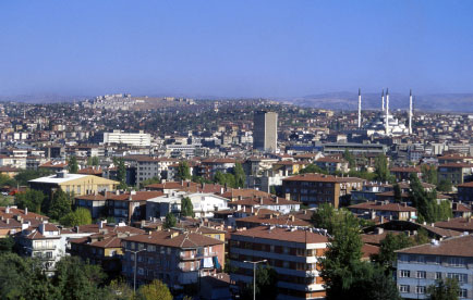 Ankara dall'alto