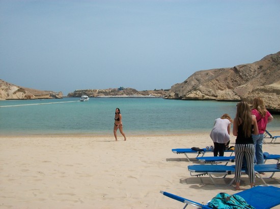 spiaggia a Muscat