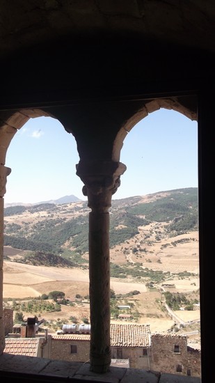 panorama dal castello