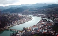 Panorama di Visegrad