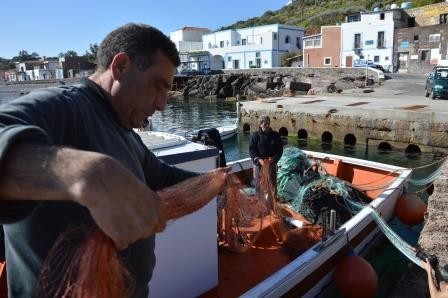 Pescatori al porto