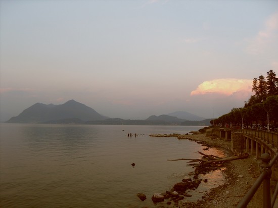Tramonto sul Lago