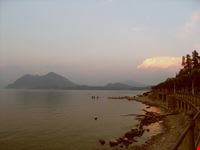 Tramonto sul Lago