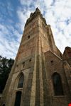 Torretta della chiesa di Onze Lieve Vrouwe a Bruges