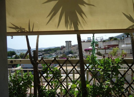 vista dalla terrazza