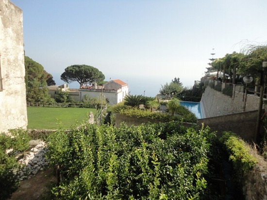 Altra vista dall'alto della villa
