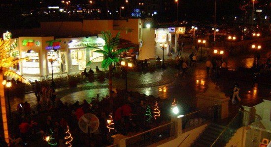 Naama Bay by night