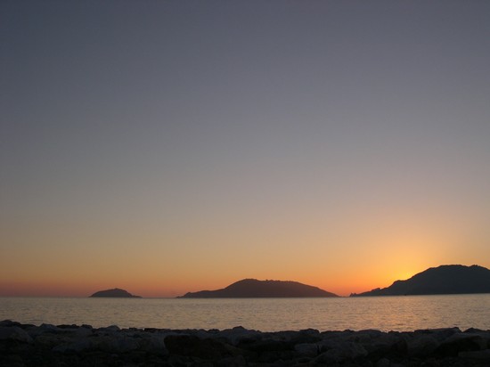 Tramonto sulla Palmaria