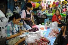 Mercato dei fiori Pak Khlong Talat