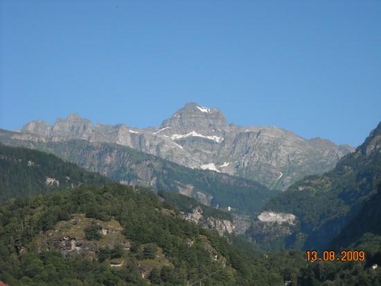 Il Monte Cervandone visto da Baceno
