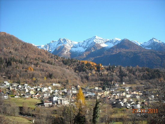 Vista dalla frazione Crino
