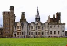 Il Castello di Cardiff e il giardino