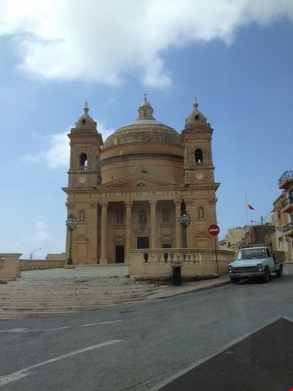  Mgarr's parish church dedicata a St Mary 1912  