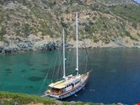 Barca nelle isole Greche