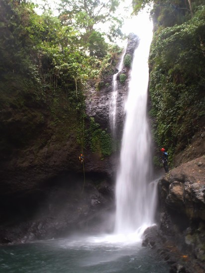 Aling gorge last waterfall 39m