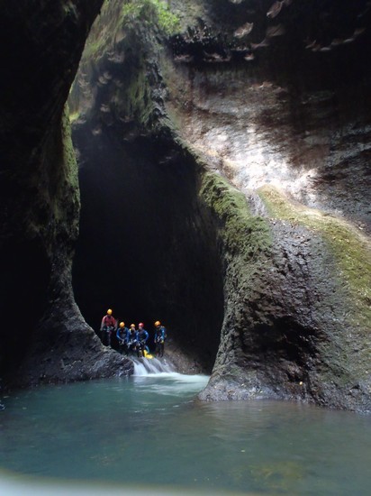 Aling Gorge bats point - Bali Canyoning