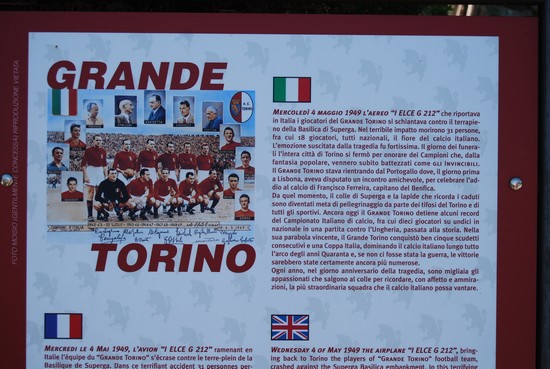 In ricordo del grande Torino.