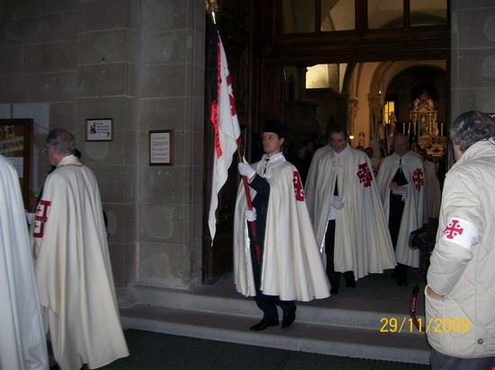  Uscita della processione dalla Cappella  