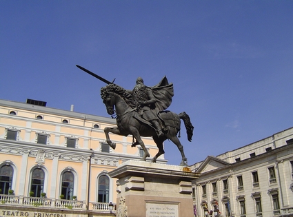 La statua del guerriero di Cid