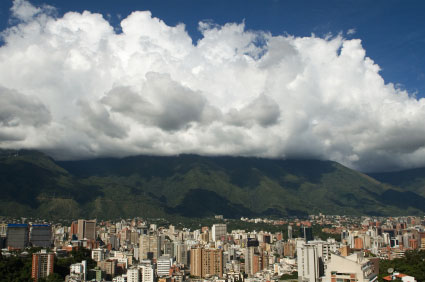 Caracas e il Cerro el Avila