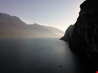 vista del Lago di Garda dal sentiero della Ponale