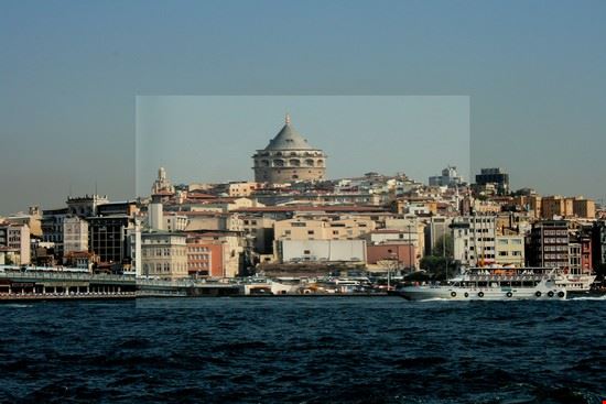 Torre di Galata favolosa vista della Torre di Galata da Eminonu  