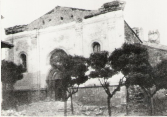 concattedrale dopo il terremoto del 1930