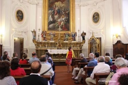 Chiesa del Real Monte Manso di Scala, interno