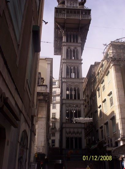 Santa Justa Elevator Lisbon  