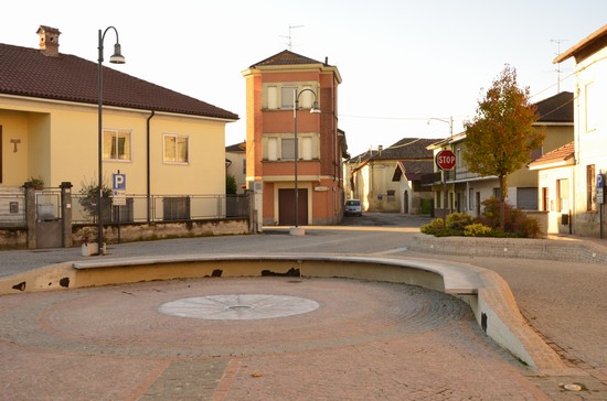 La piazza di Trovo