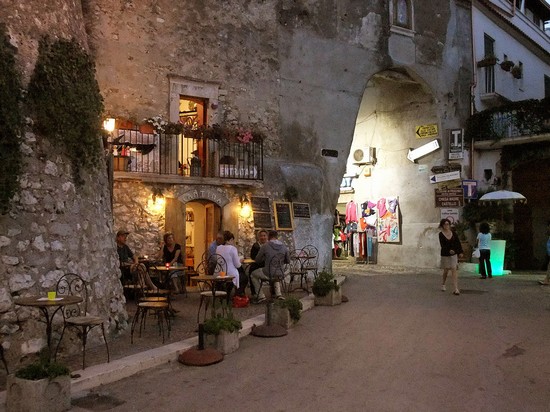 Il centro di notte