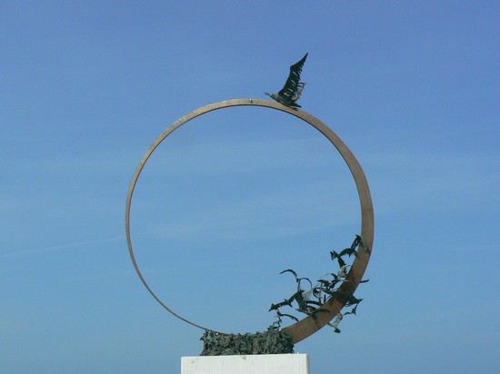 San Benedetto del tronto Monumento al gabbiano Jonathan