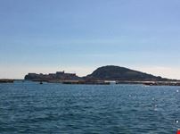 Gaeta vista dal mare.