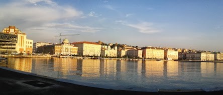 Dal molo 4, vista sulle Rive.