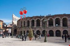 Piazza Brà e l'arena