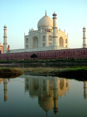 Taj Mahal Veduta Laterale